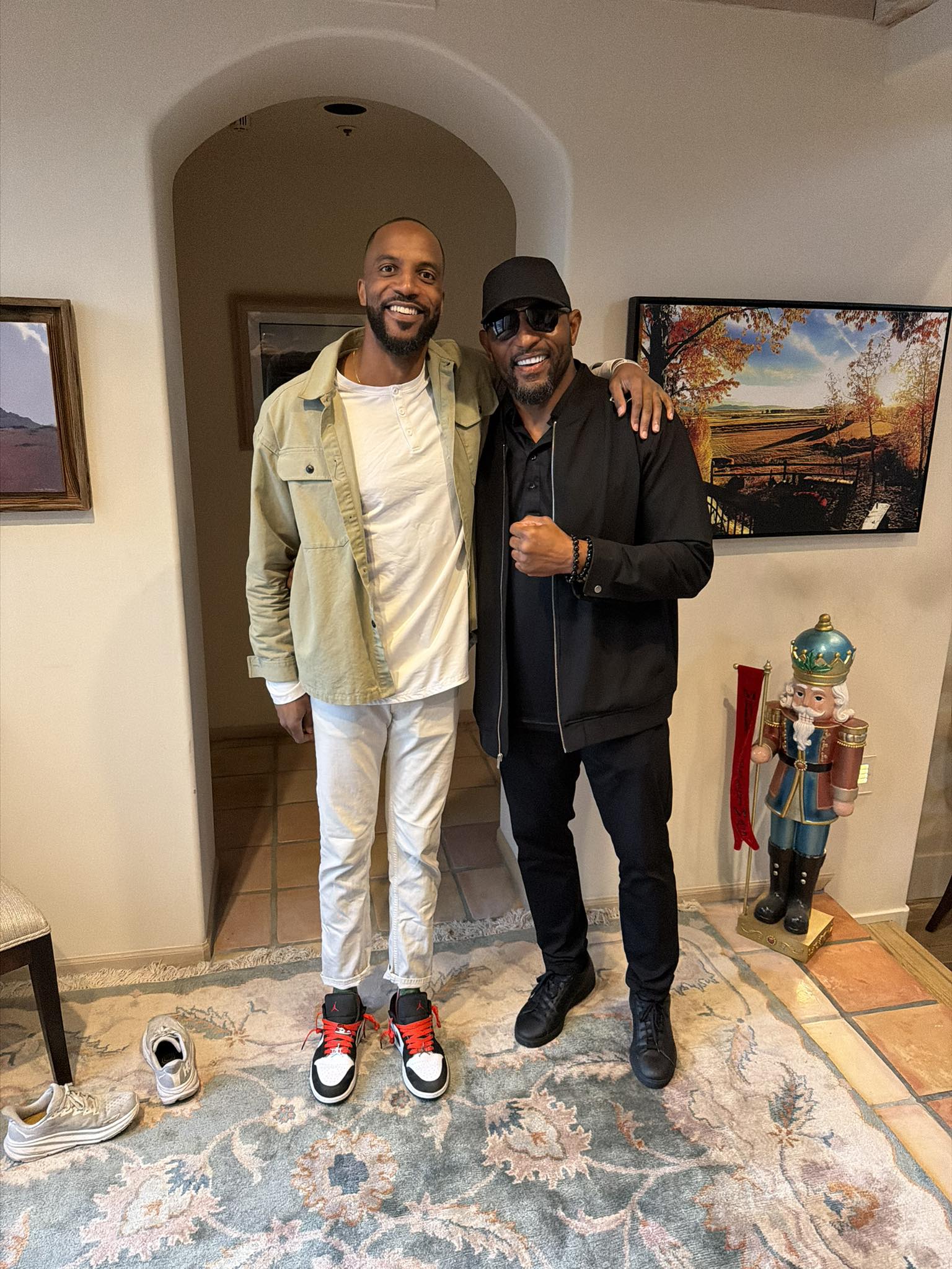 Nathan Harris & Ray Lewis